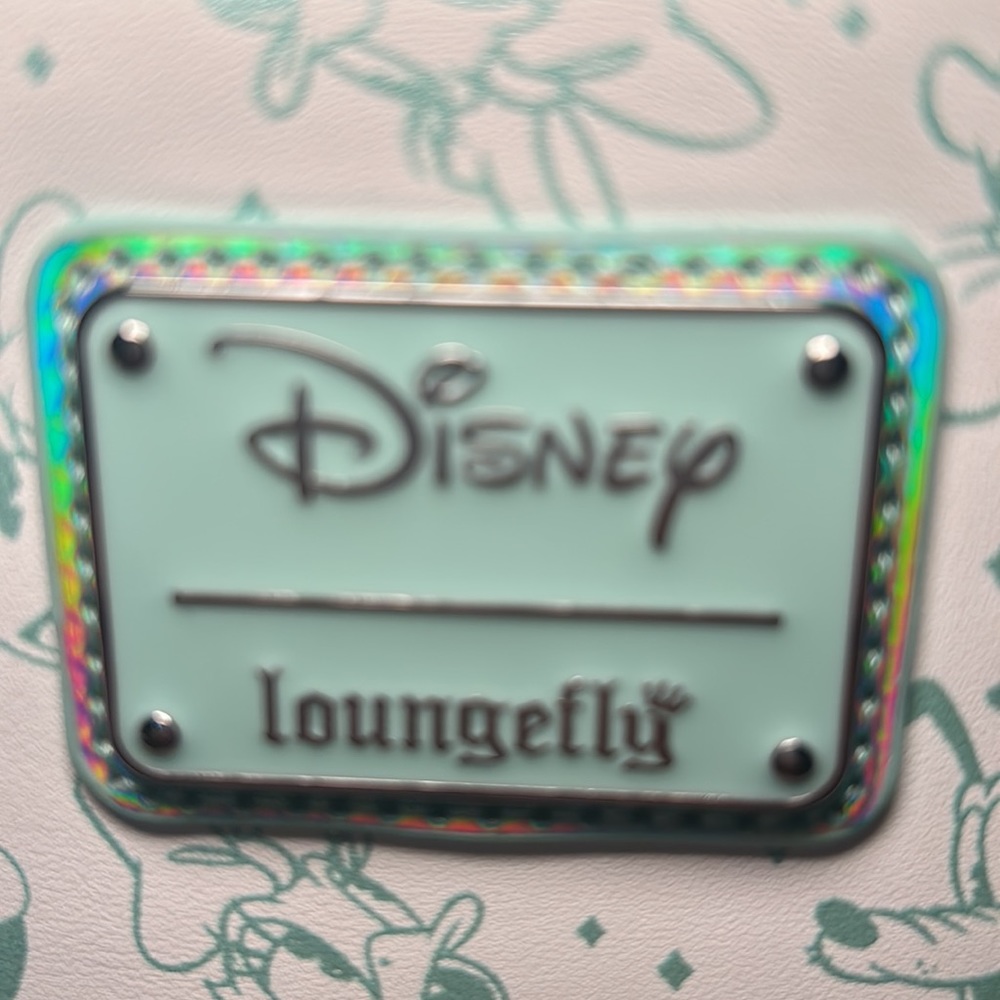 Disney Loungefly Hallmark Special Edition Holographic Wallet - Picture 5 of 6